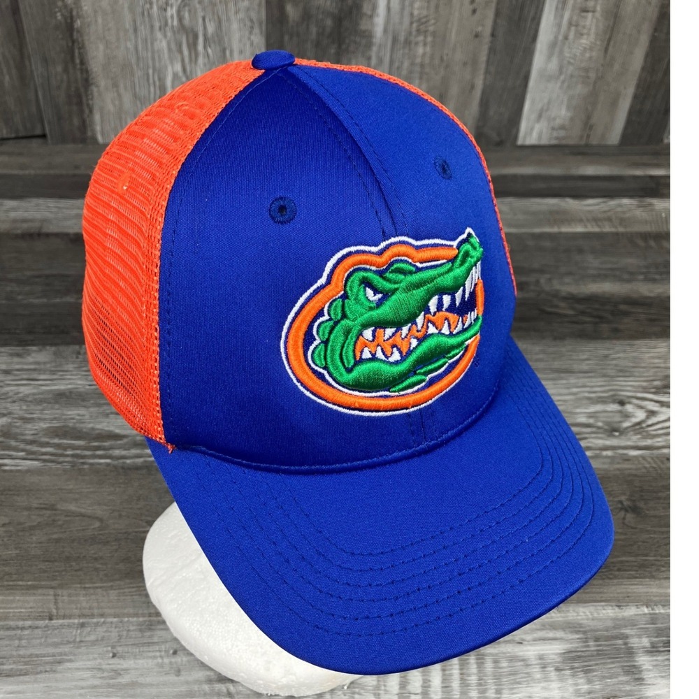 Top of the World Florida Gators Trucker Hat Blue Orange Snapback Cap NCAA